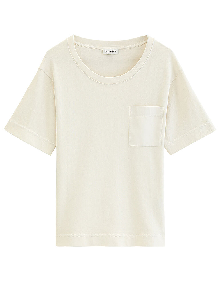 MARC O'POLO Women's T-Shirt Grey White Size S 3